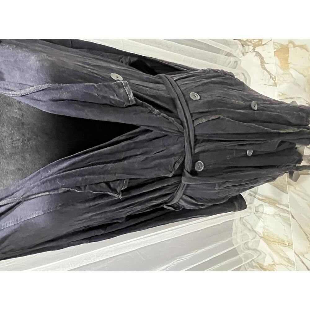 Pol Women's Long Sleeve Button Front Belted Outerwear Jacket